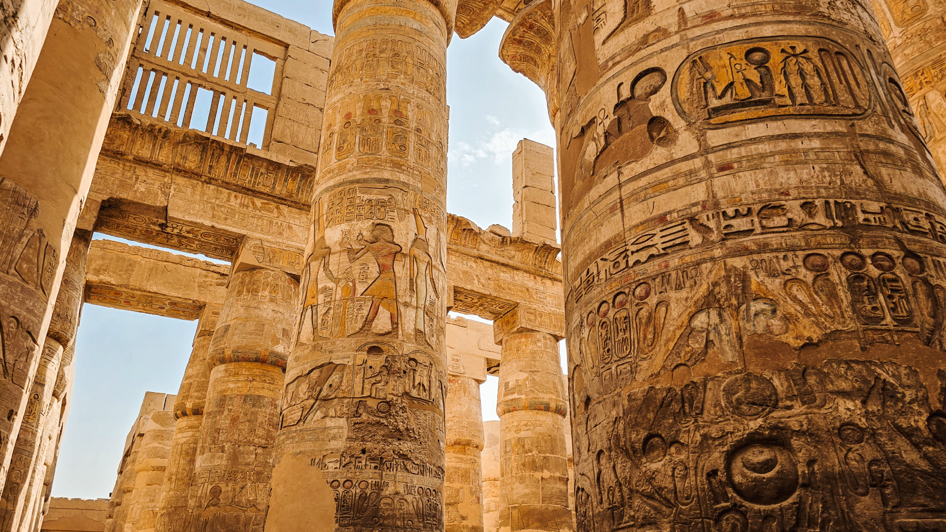 Karnak Temple in Luxor, Egypt by Dennis Bunnik